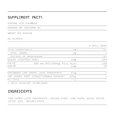 Cheribundi Tart Cherry Juice Gummies for Sleep nutrition facts