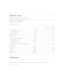 Cheribundi Light tart cherry juice Nutrition Facts and Ingredients.