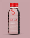 Cheribundi Light, no added sugar cherry juice, front packaging.